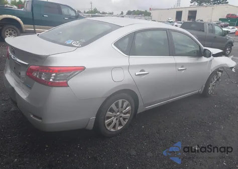 2013 Nissan Sentra Fe+ Sv из США, поврежденный, VIN 3N1AB7AP0DL724186